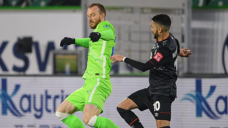 Bundesliga: Bremen erzielte das Führungstor gegen Wolfsburg.