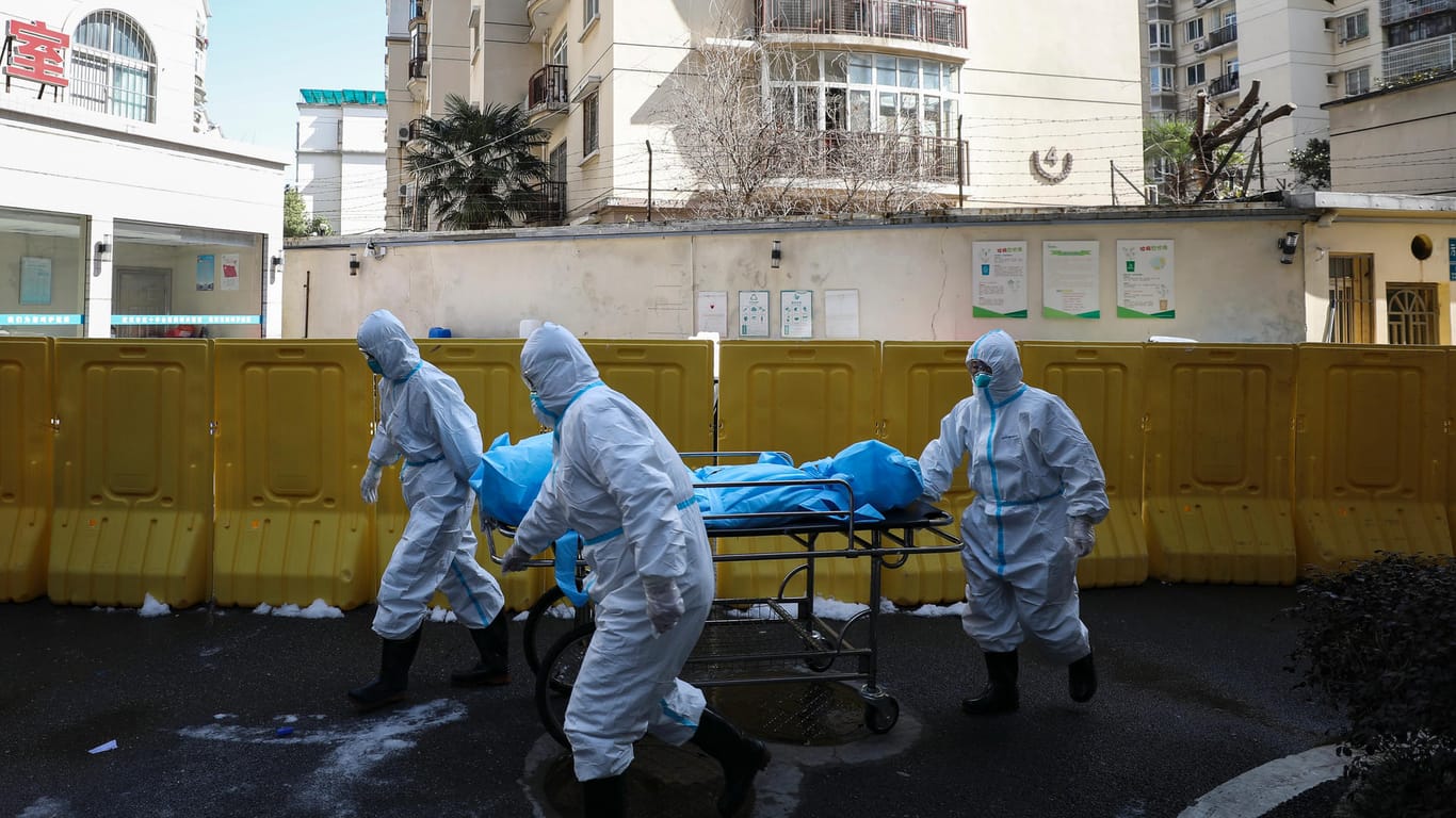 Schreckensbilder aus Wuhan im Februar 2020: Dort gab es weltweit den ersten großen Ausbruch des Coronavirus.