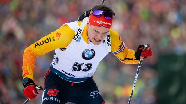 Biathlet Philipp Horn musste wegen eines nicht eindeutigen Corona-Testergebnisses vorzeitig die Heimreise antreten. Biathlet Philipp Horn musste wegen eines nicht eindeutigen Corona-Testergebnisses vorzeitig die Heimreise antreten.