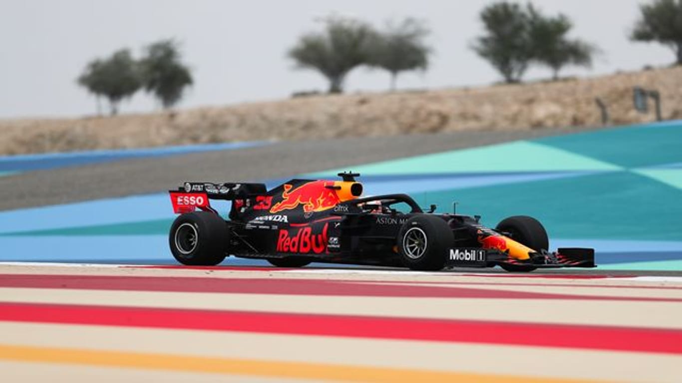 Max Verstappen präsentierte sich im Training als ernsthafter Konkurrent von Lewis Hamilton.