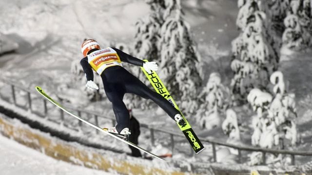 Markus Eisenbichler hat seinen nächsten Einzelsieg gefeiert.