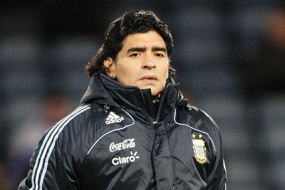 Diego Maradona: Die Fußballlegende starb am 25. November im Alter von 60 Jahren an den Folgen eines Herzinfarkts.