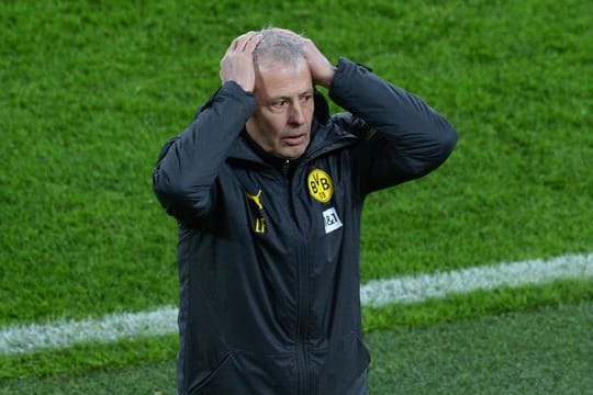 BVB-Trainer Lucien Favre war nach der Niederlage gegen den 1.