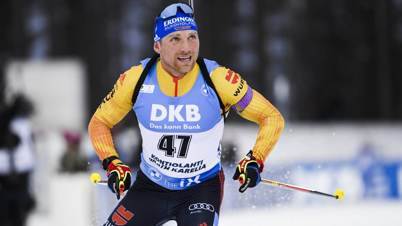 Erik Lesser: Nach Platz drei im Einzel holte der 32-Jährige in Kontiolahti auch im Sprint als Neunter eine Top-Platzierung.