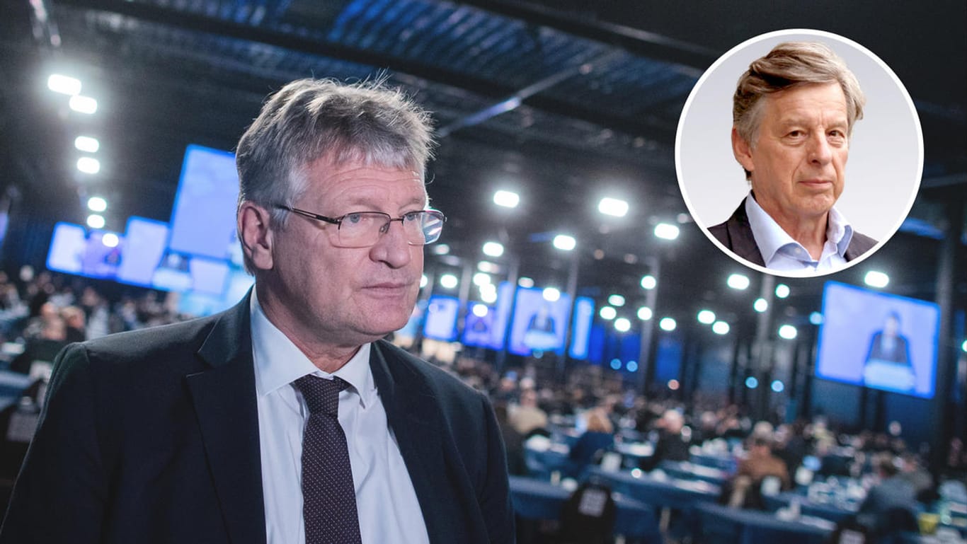 Jörg Meuthen: Der AfD-Chef löste beim Parteitag in Kalkar eine Kontroverse aus.