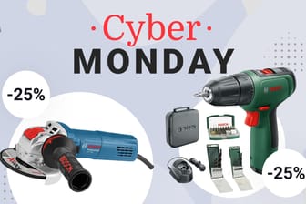 Cyber Monday 2020: Bei Amazon ist Werkzeug von Bosch auf Rekordpreise reduziert.