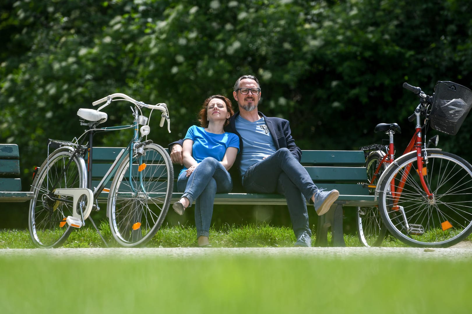 Urlaub in der Krise: Eine Radtour in der Natur ist eine gute Idee, um auch beim Urlaub zu Hause richtig abzuschalten.