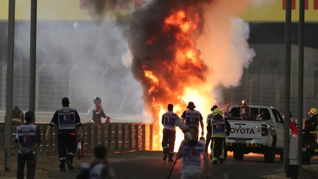 Der Unfall von Romain Grosjean in Bahrain sorgte auch für heftige Kritik aus dem Fahrerlager.