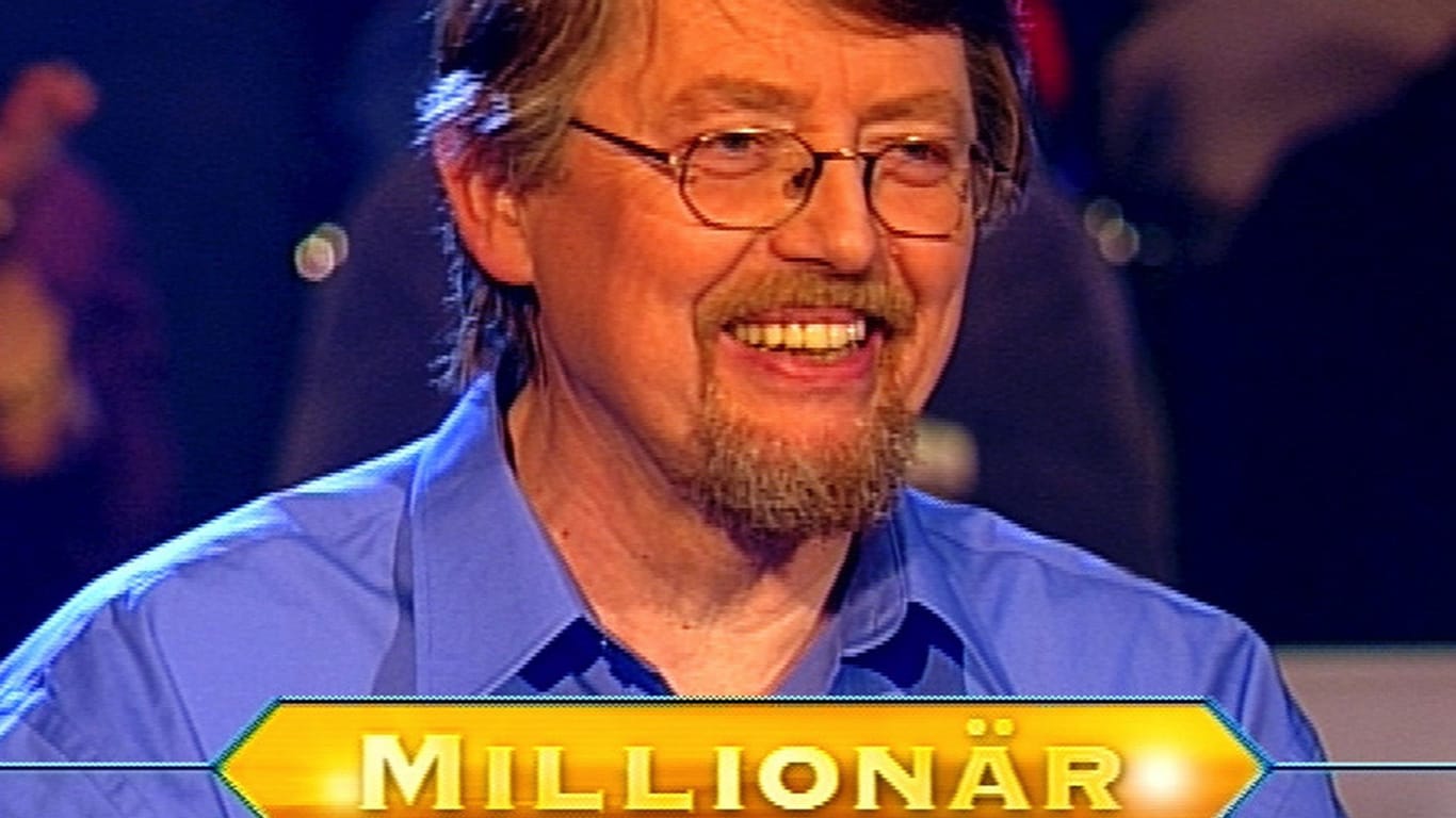 Eckhard Freise: Nach 15 erfolgreich absolvierten Fragen war er der erste Gewinner bei "Wer wird Millionär?".