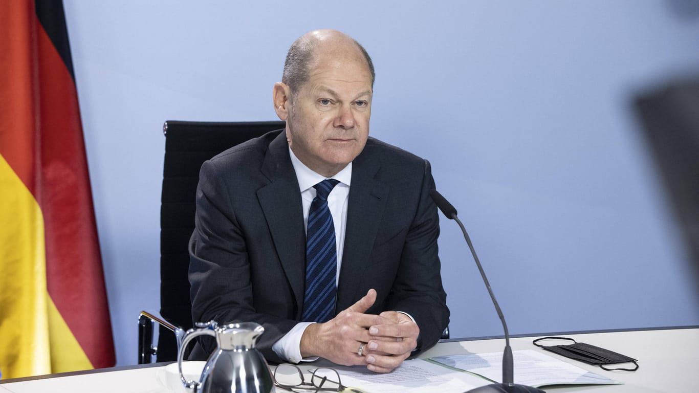 Olaf Scholz: Die Finanzminister haben sich auf einen Rettungsschirm geeinigt.