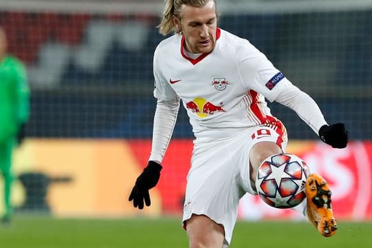 Glaubt fest an das Erreichen des Achtelfinals in der Champions League: Leipzigs Emil Forsberg.