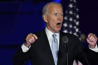 Der gewählte US-Präsident Joe Biden: Ihm stehen harte Auseinandersetzungen mit dem Senat bevor.