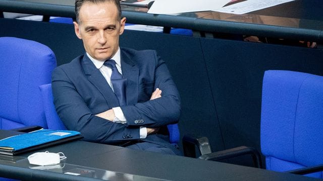 Außenminister Heiko Maas (SPD) bei einer Sitzung im Bundestag.