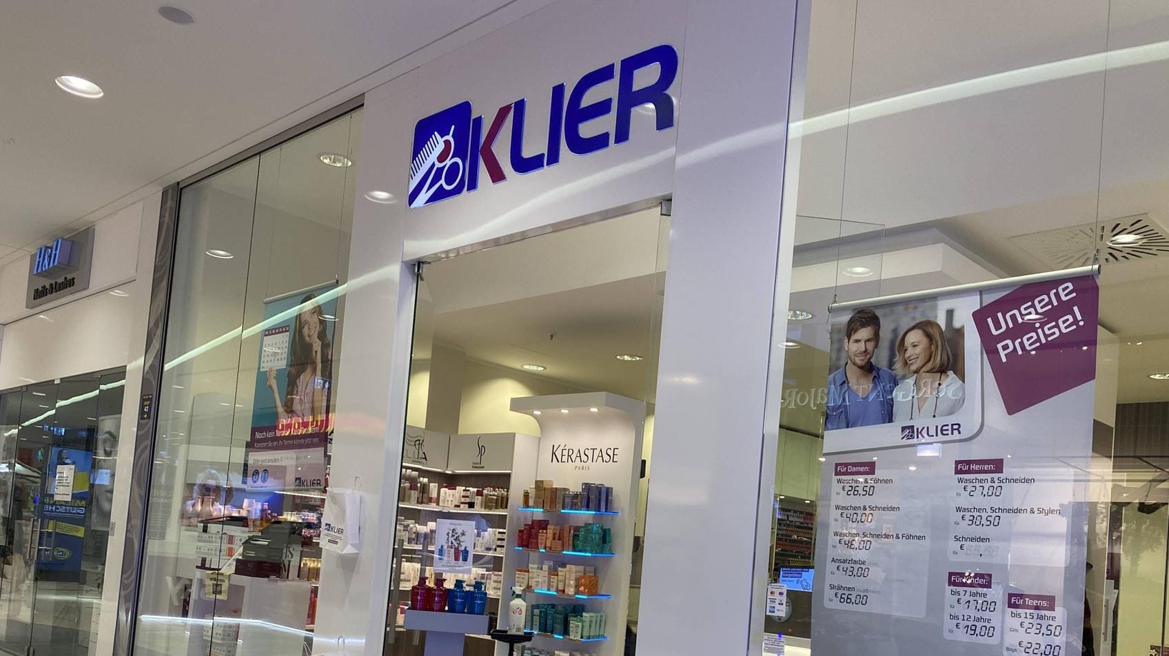 Klier-Salon (Symbolbild): Das Insolvenzverfahren wurde eröffnet.