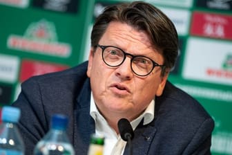 Will den Vertrag mit Frank Baumann zeitnah verlängern: Werder-Präsident Hubertus Hess-Grunewald.