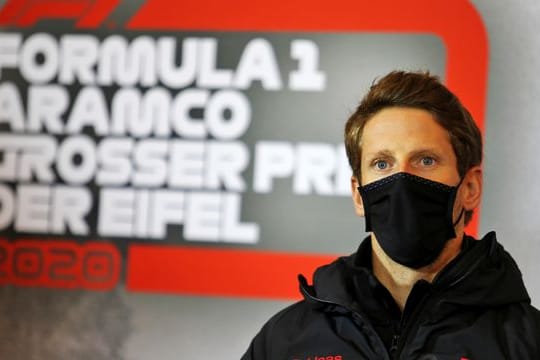 Muss noch weiter im Krankenhaus bleiben: Romain Grosjean.