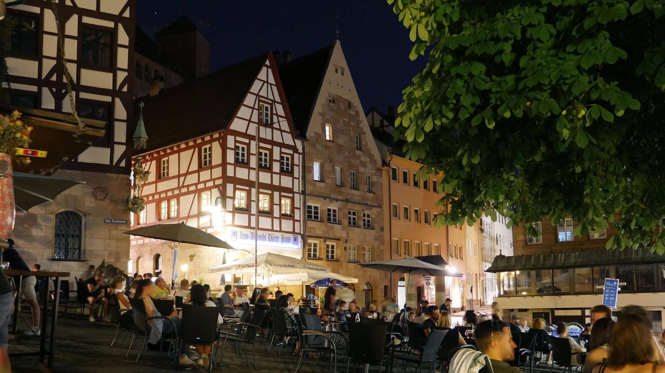 Die Nürnberger Altstadt (Symbolbild): Die Stadt hat nun strikte Ausgangsbeschränkungen eingeführt.