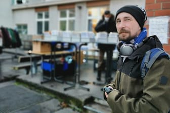 Marco lebt seit April wiederholt auf der Straße. Der Winter ist für ihn hart – er sucht Hilfe bei der Berliner Stadtmission.