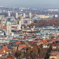 Stadtansicht von Stuttgart (Symbolbild): Im Netz äußerten sich einige User zum Erdbeben nahe der Landeshauptstadt.