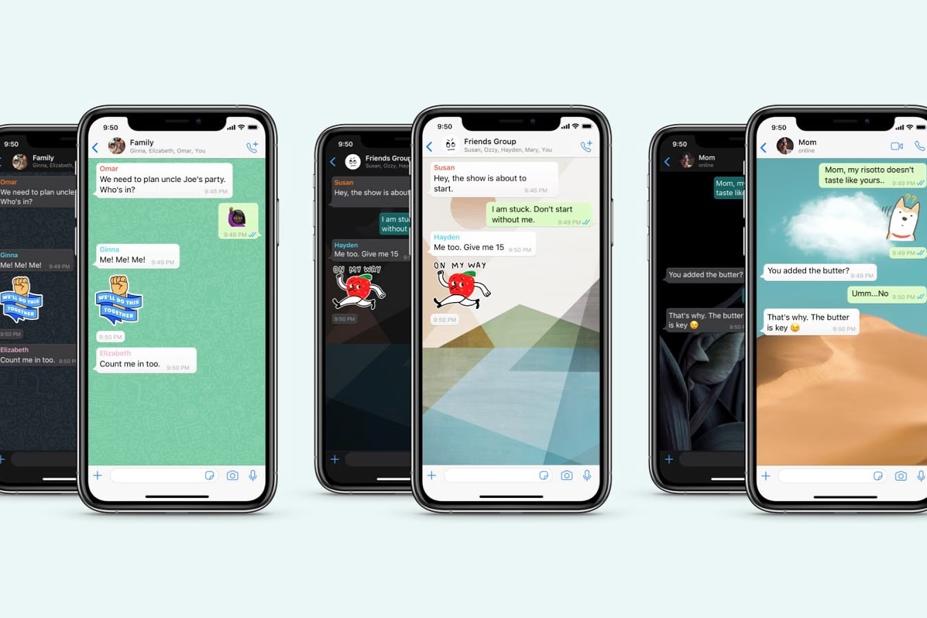 WhatsApp mit neuen Funktionen: Neue Wallpaper und Sticker verfügbar