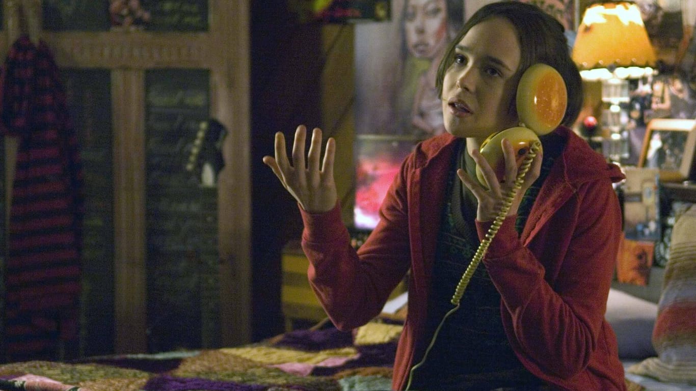 "Juno": Ellen Page 2007 als schwangere Jugendliche Juno MacGuff.