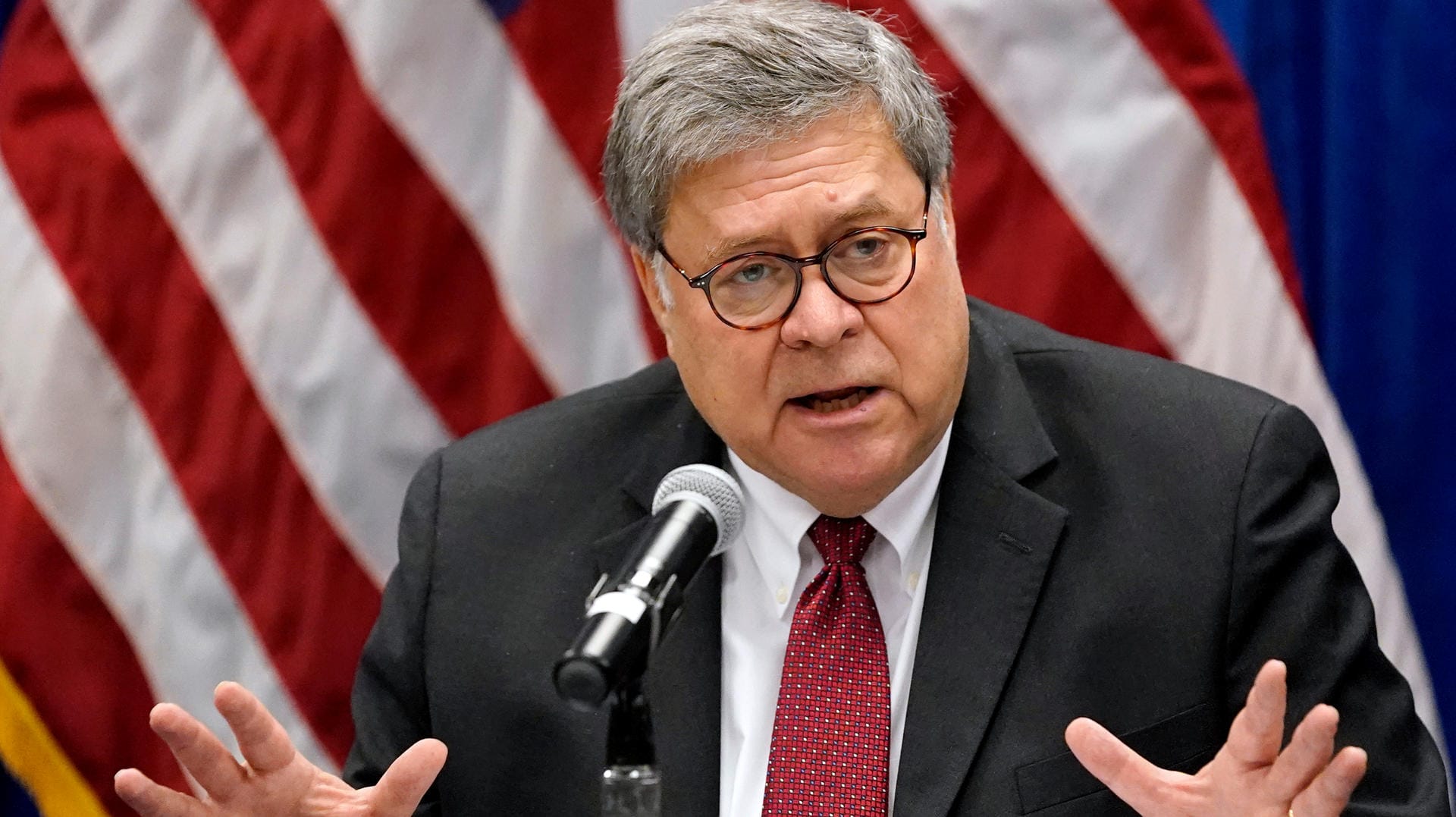 US-Justizminister William Barr: Massiven Wahlbetrug, wie von Donald Trump behauptet, hat es noch den vorliegenden Kenntnissen nicht gegeben.