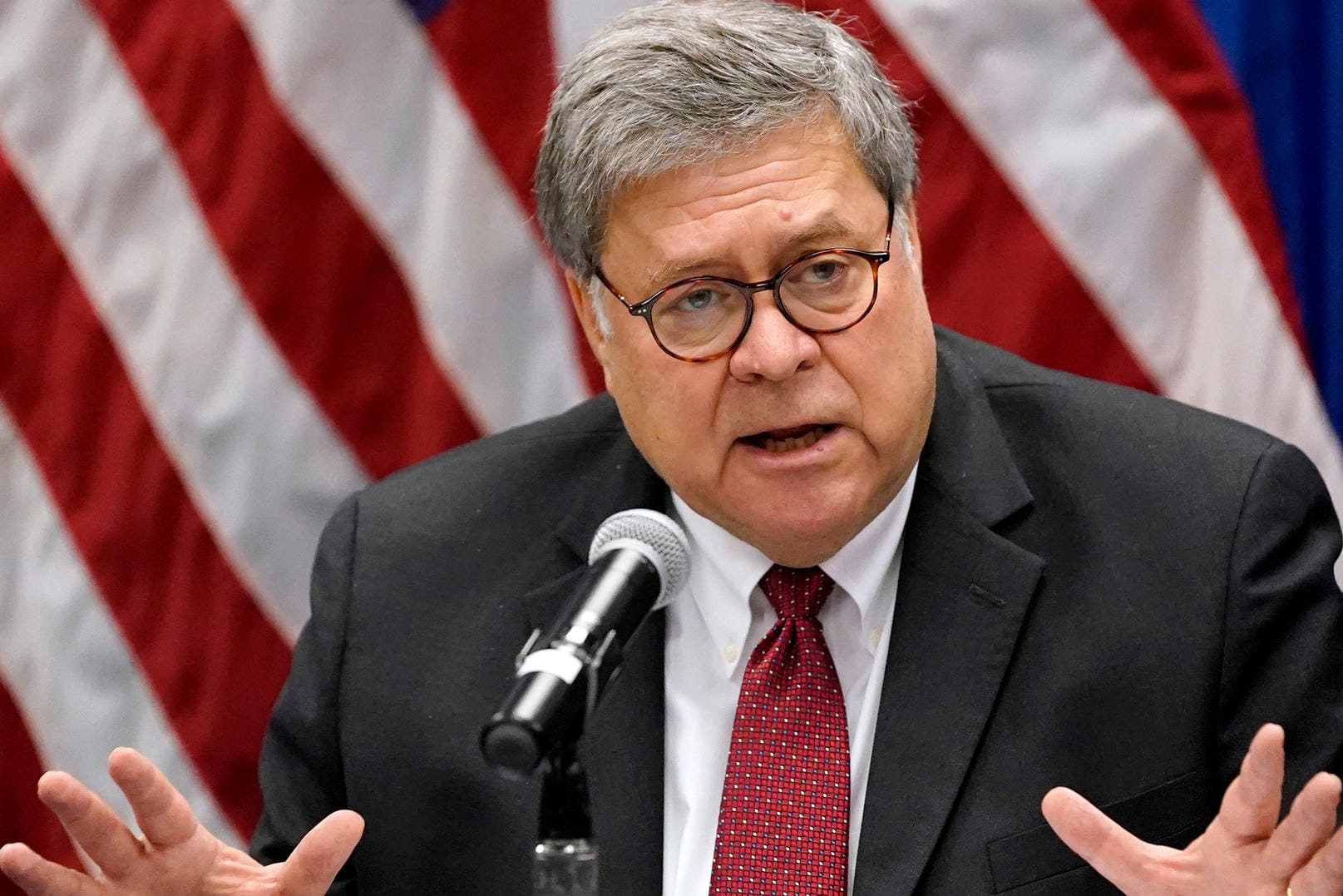 US-Justizminister William Barr: Massiven Wahlbetrug, wie von Donald Trump behauptet, hat es noch den vorliegenden Kenntnissen nicht gegeben.