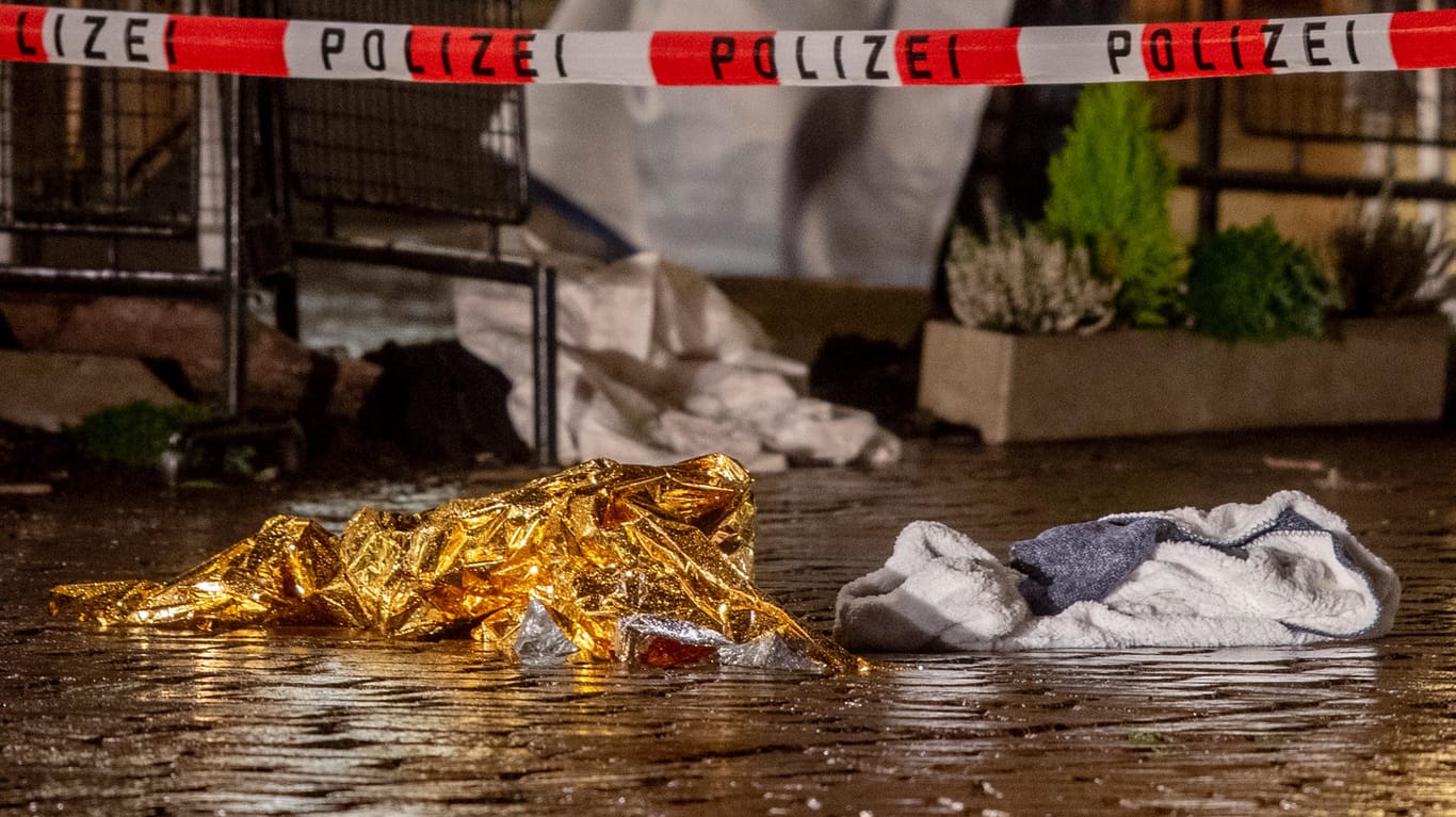 Der Tatort in Trier: Ein 51-Jähriger fuhr am Dienstagmittag mit seinem SUV mehrere Menschen in der Innenstadt an, fünf starben.