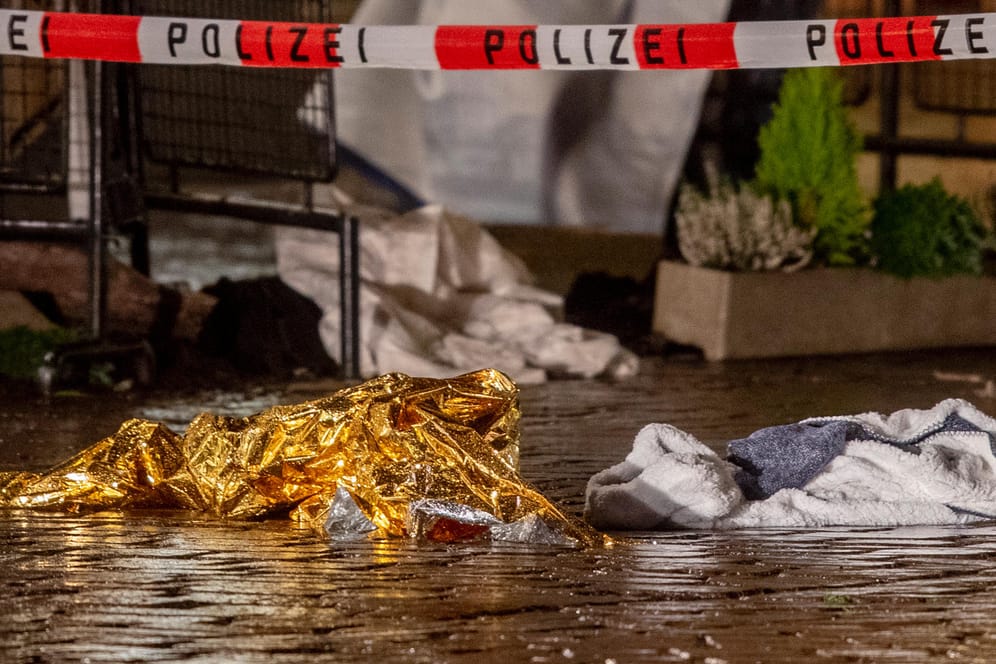 Der Tatort in Trier: Ein 51-Jähriger fuhr am Dienstagmittag mit seinem SUV mehrere Menschen in der Innenstadt an, fünf starben.