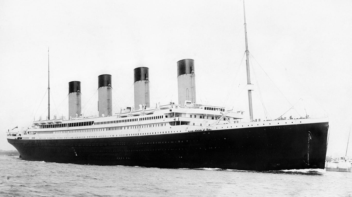 "Titanic": Das Schiff galt als "unsinkbar".