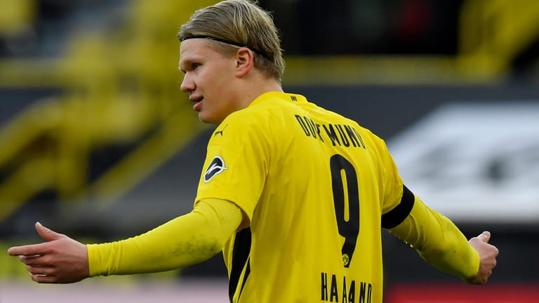 Erling Haaland: Der BVB-Stürmer fällt wegen eines Muskelfaserrisses für einige Wochen aus.