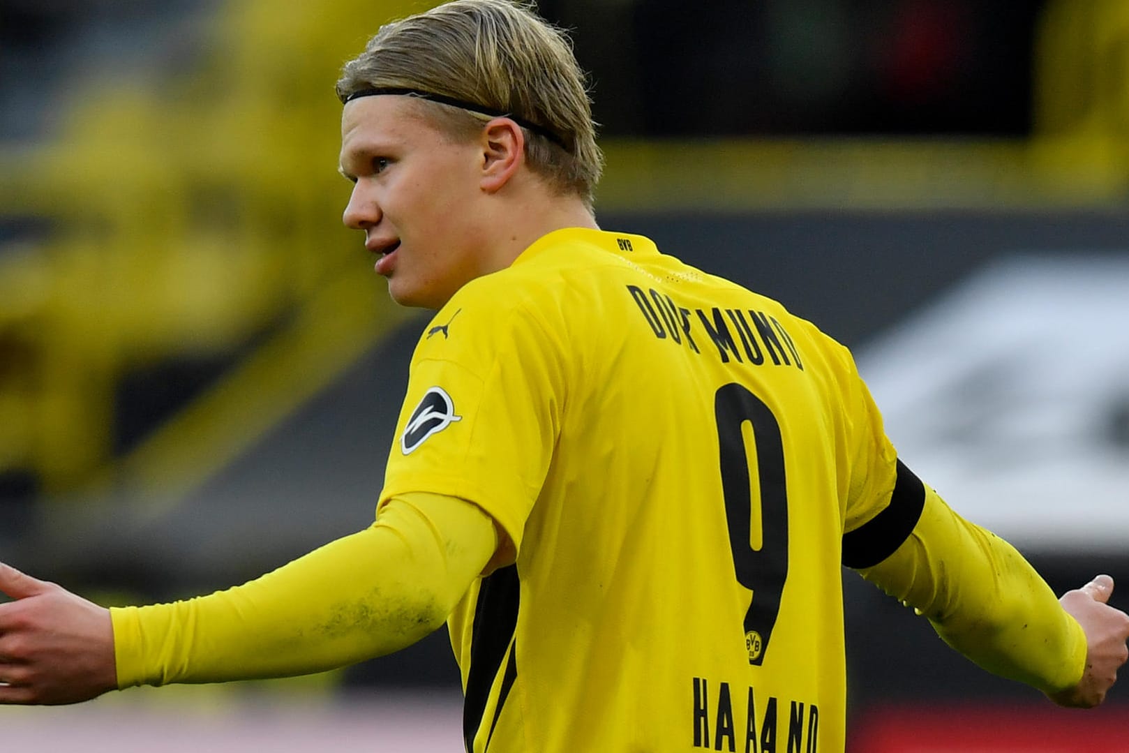 Erling Haaland: Der BVB-Stürmer fällt wegen eines Muskelfaserrisses für einige Wochen aus.