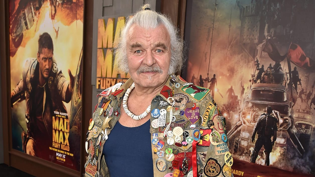 Hugh Keays-Byrne: Der Schauspieler bei der Premiere von "Mad Max: Fury Road" 2015 in Hollywood