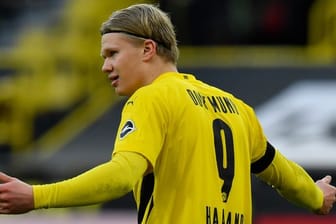 Die Dortmunder müssen vorerst auf Erling Haaland verzichten.