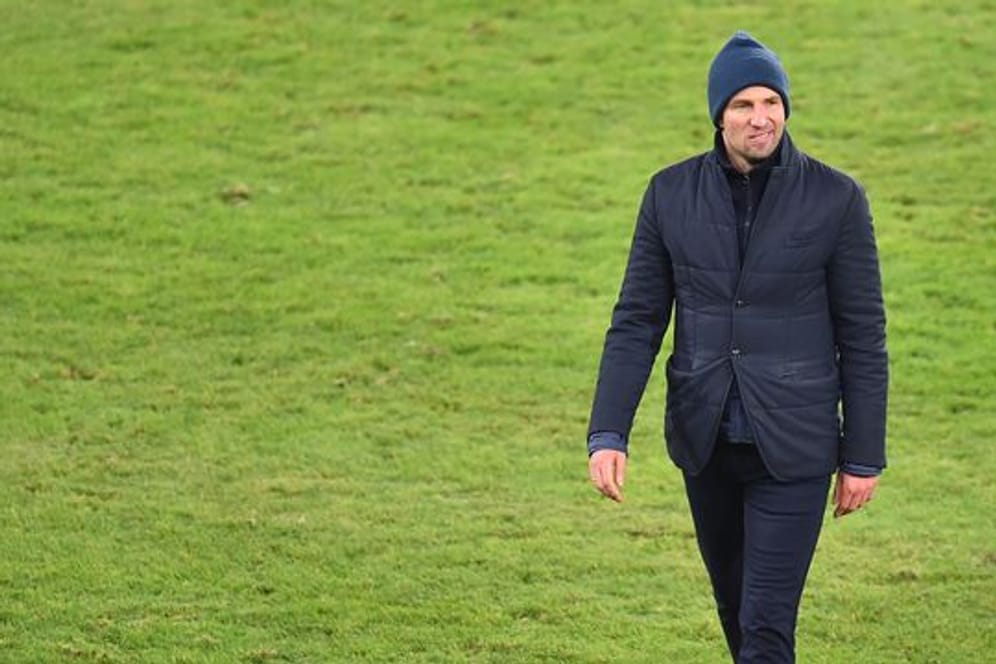 Peilt mit Hoffenheim in der Europa League den Gruppensieg an: Trainer Sebastian Hoeneß.