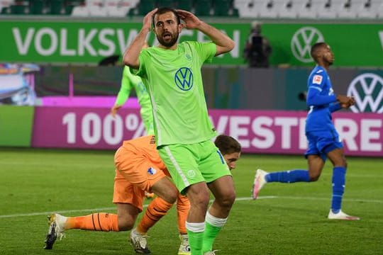 Verletzte sich: Der Wolfsburger Admir Mehmedi.