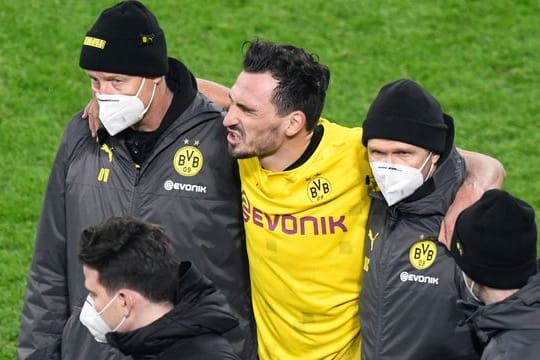 Die Dortmunder bangen um einen Einsatz von Mats Hummels.