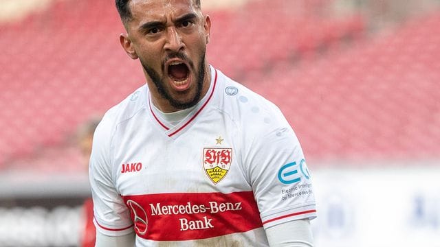Absolviert beim VfB Stuttgart weiter ein individuelles Trainingsprogramm: Nicolás González. Absolviert beim VfB Stuttgart weiter ein individuelles Trainingsprogramm: Nicolás González.