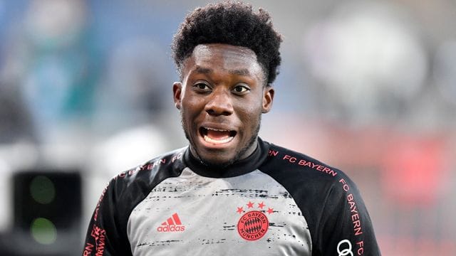 Absolvierte wieder ein komplettes Training mit der Mannschaft: Alphonso Davies. Absolvierte wieder ein komplettes Training mit der Mannschaft: Alphonso Davies.