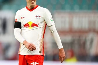 Hat mit RB Leipzig die Tabellenspitze im Blick: Dani Olmo.