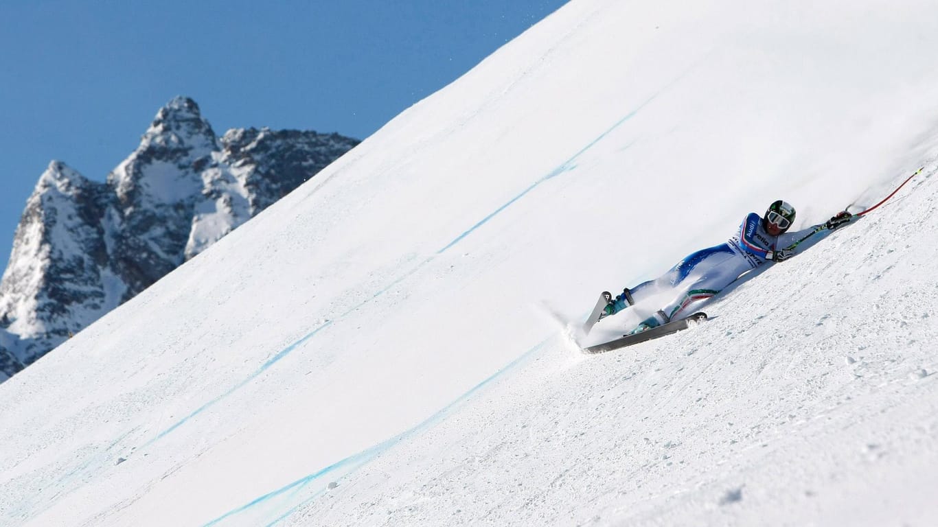 Ski Alpin: Der Super-G in St. Moritz wurde wegen zu heftigen Schneefalls abgesagt.