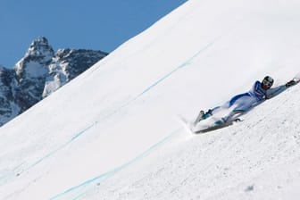 Ski Alpin: Der Super-G in St. Moritz wurde wegen zu heftigen Schneefalls abgesagt.