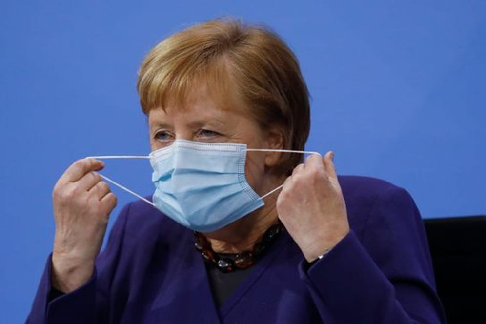 "Sehen Licht am Ende des Tunnels": Bundeskanzlerin Angela Merkel.
