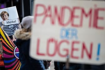 "Querdenker"-Demonstration Ende November in Baden-Württemberg.