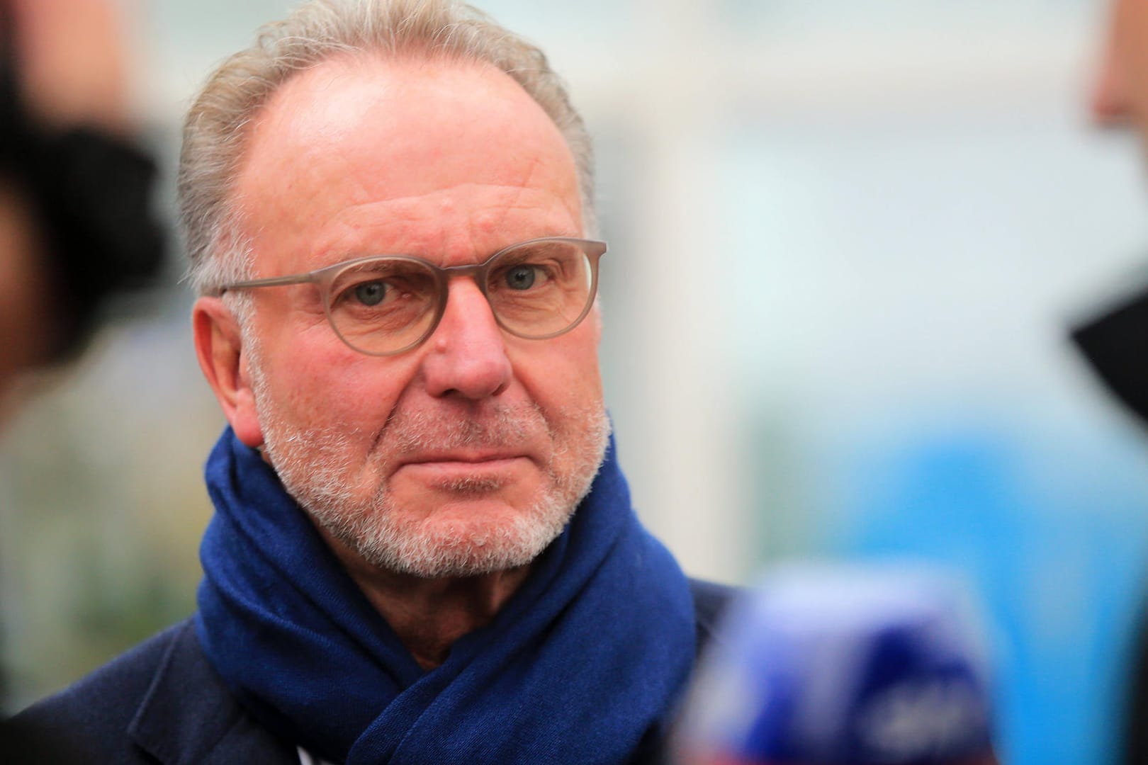 Deutliche Worte: Bayern-Chef Karl-Heinz Rummenigge.
