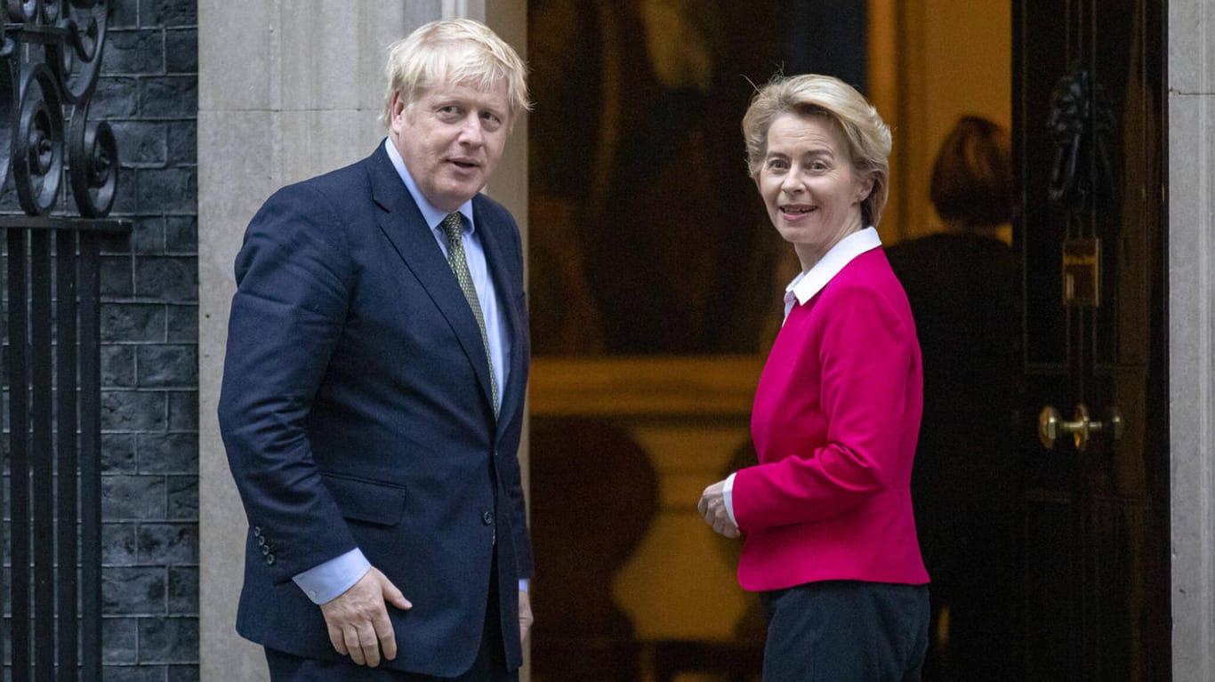 Johnson und von der Leyen im Januar: Noch immer gibt es keine Einigung auf einen Brexit-Handelspakt.