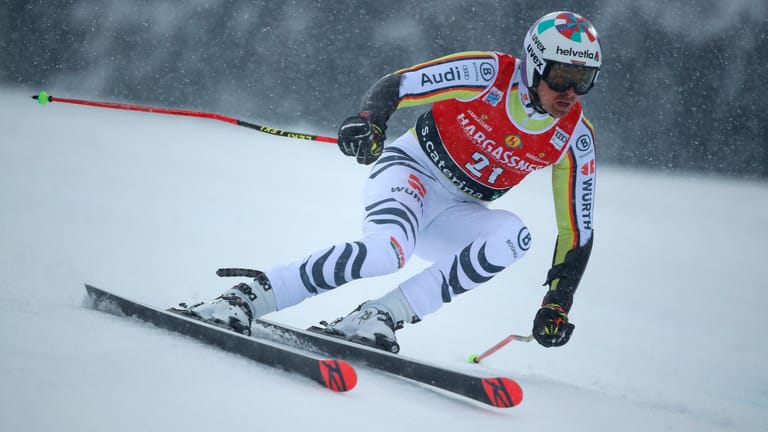 Stefan Luitz: Beim Ski-Weltcup in Italien stürzte der Deutsche schwer.
