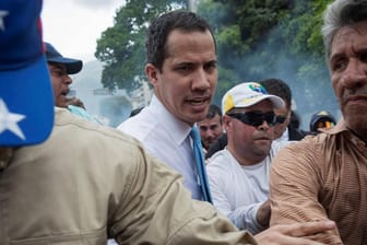 Oppositionsführer Juan Guaidó: Er will die Wahl an diesem Sonntag boykottieren.