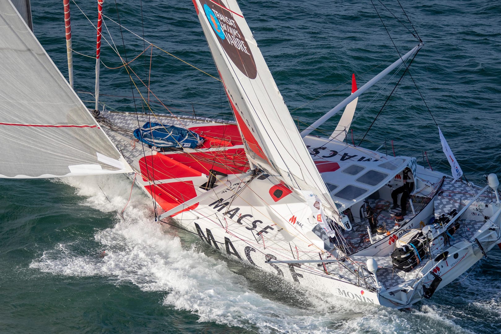 Isabelle Joschke: Die Deutsch-Französin meistert die Vendee Globe bisher mit Bravour.