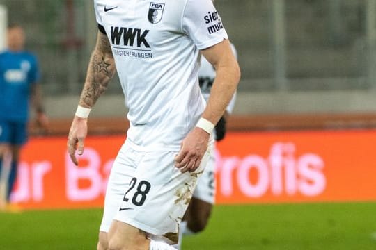 Wurde positiv auf das Coronavirus getestet: André Hahn vom FC Augsburg.
